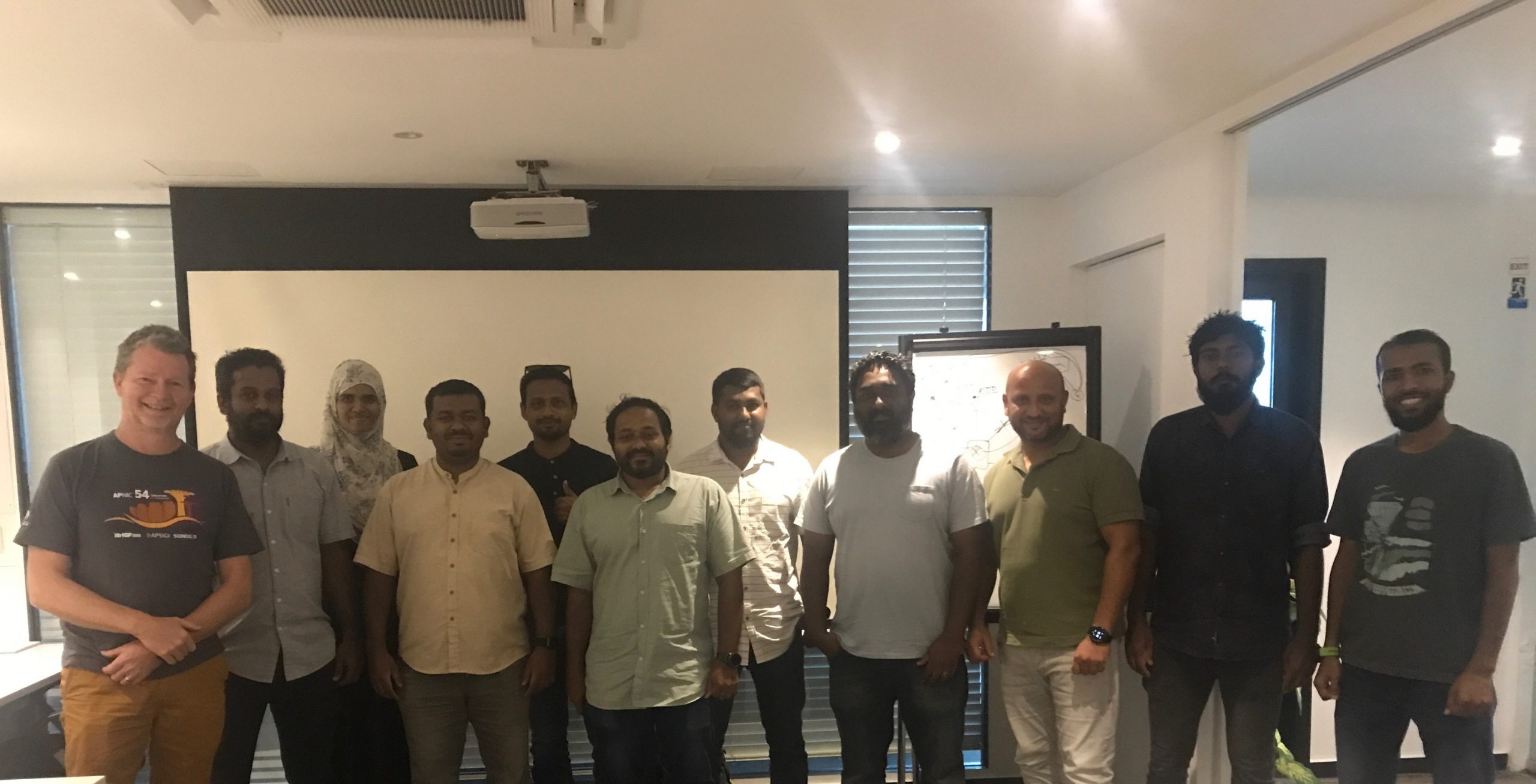MVIX participates in IXP workshop conducted by APNIC